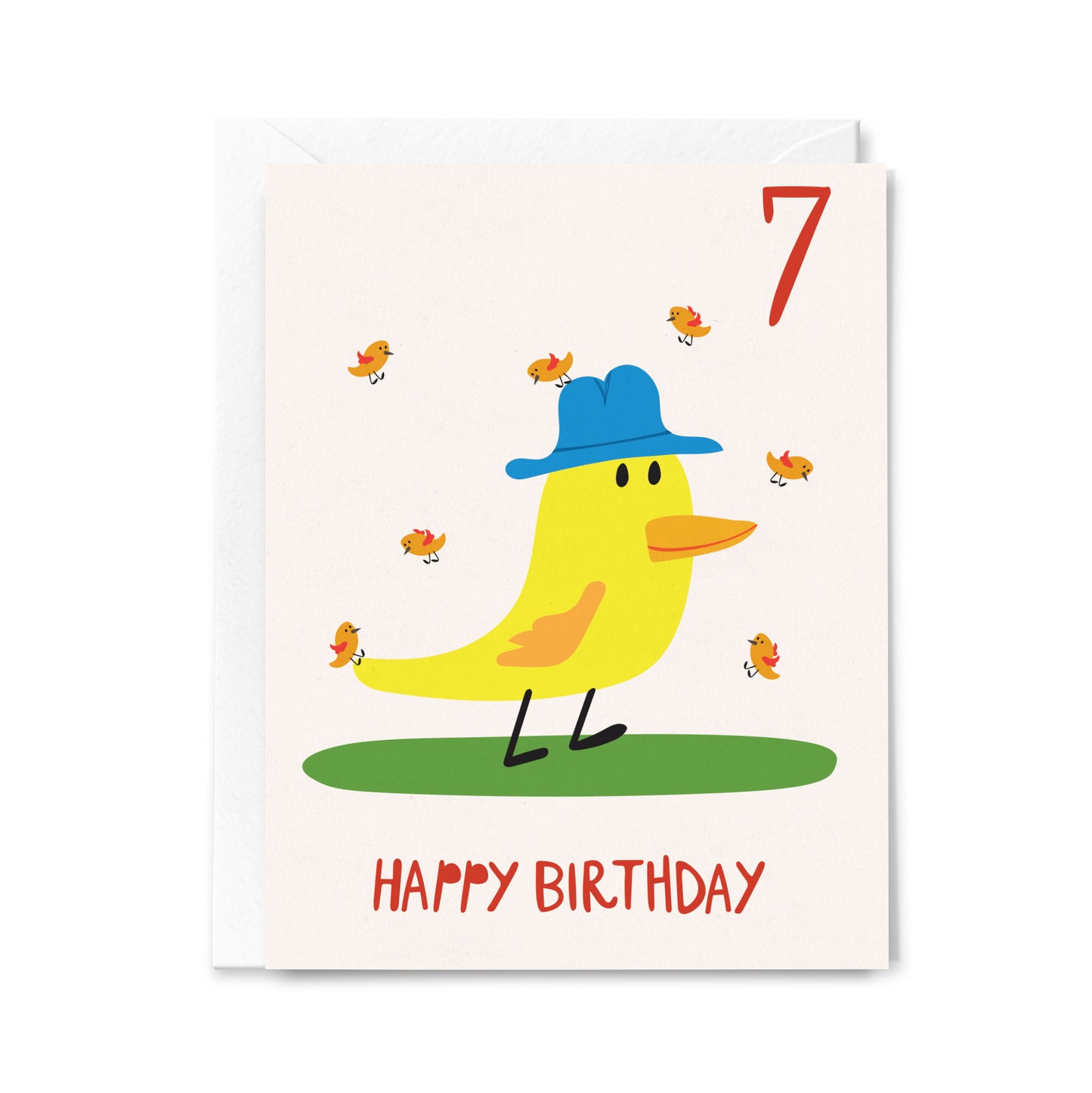 Happy Birthday Seven Year Old