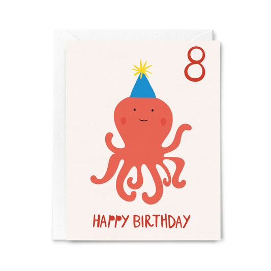 Happy Birthday Eight Year Old